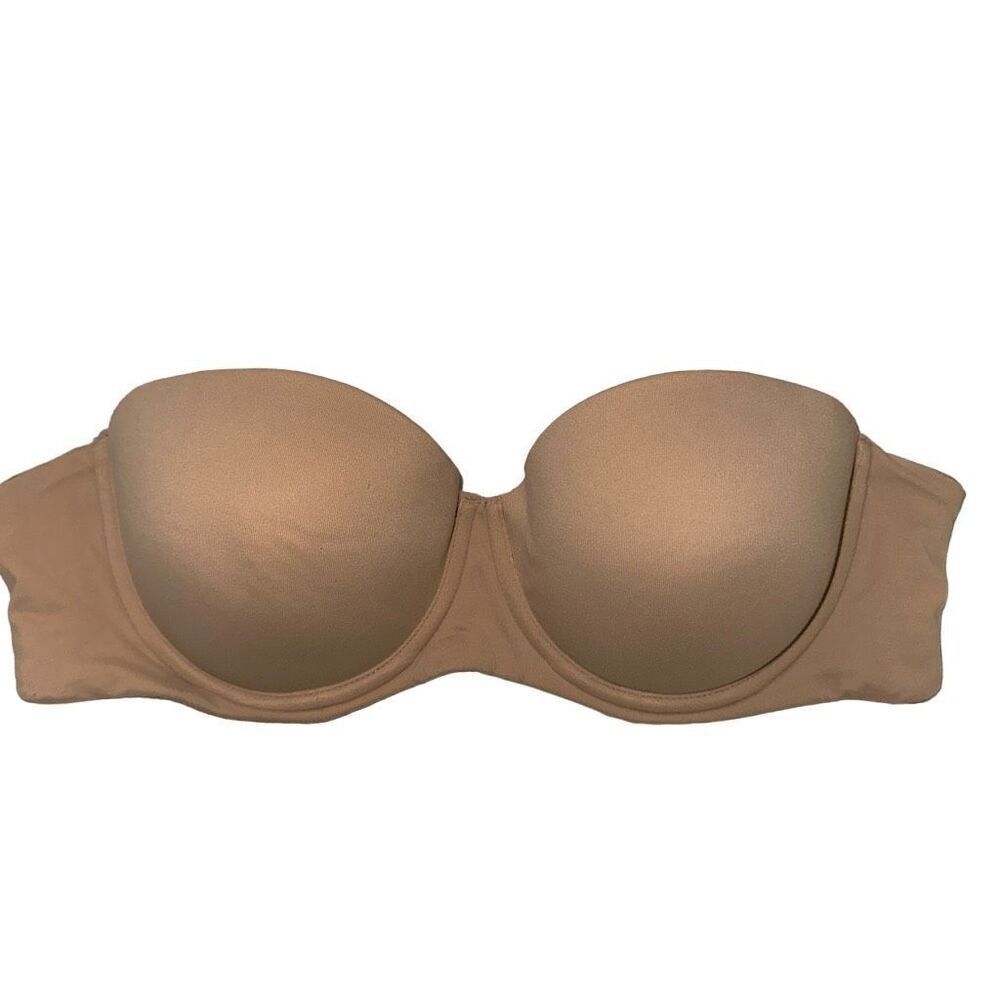 Soma embraceable strapless bra- 36B, amber